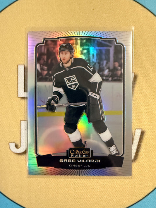 2022-23 O-Pee-Chee Platinum Gabe Vilardi Rainbow Los Angeles Kings