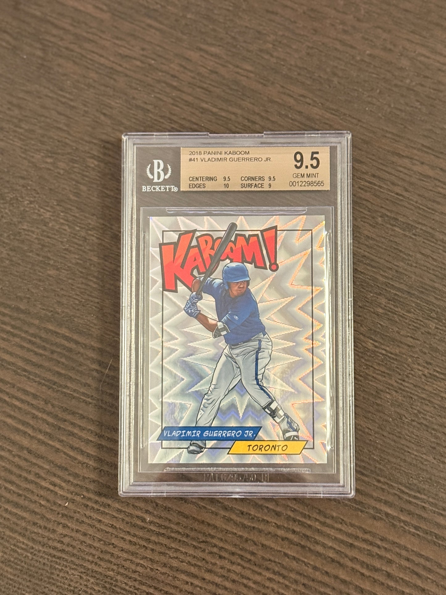 2018 Panini Kaboom! Vladimir Guerrero Jr. #K-VG