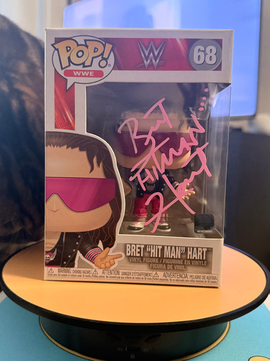 Bret 'Hitman' Hart - WWE - Autographed