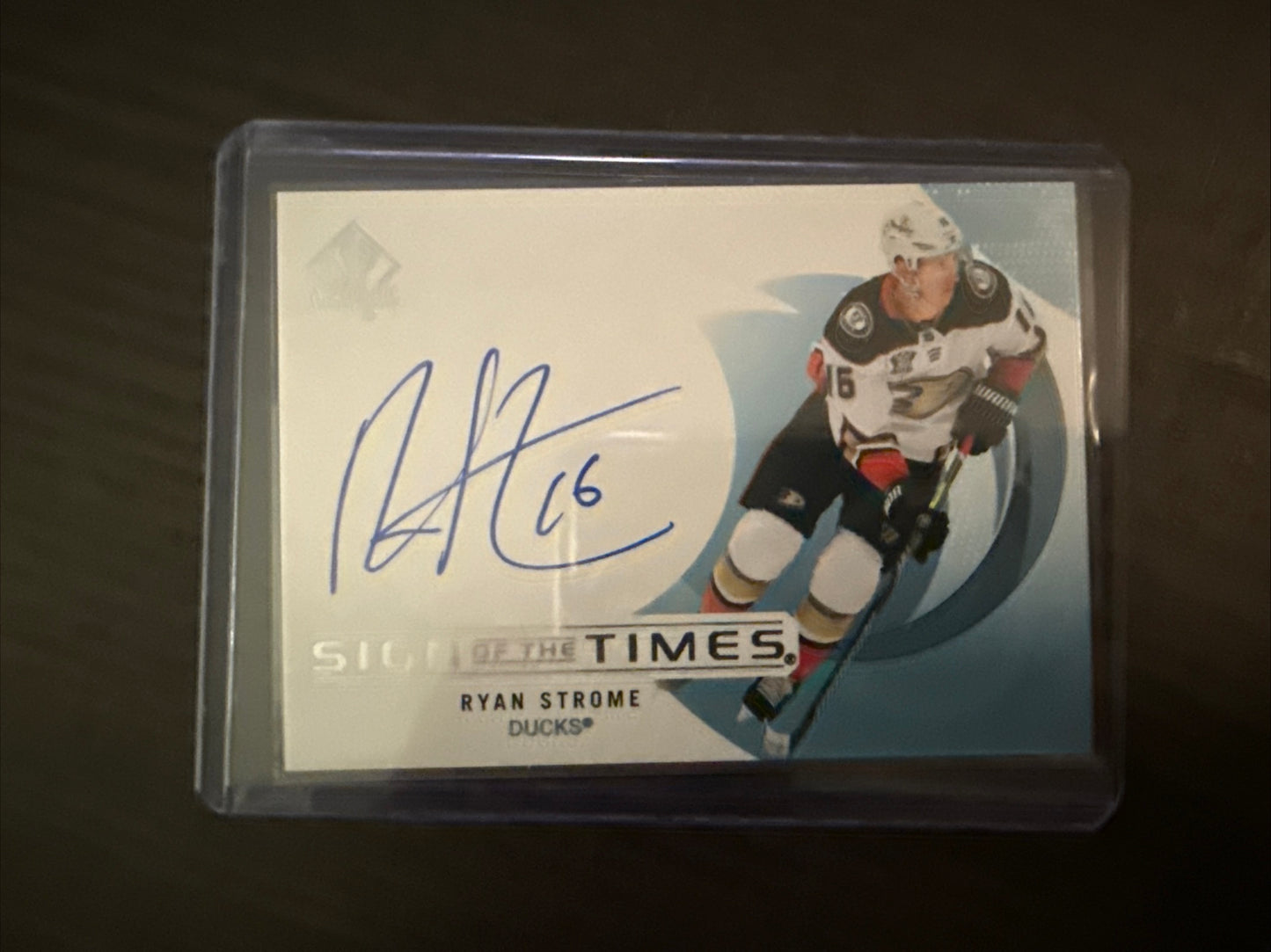 2024-25 SP Authentic Sign Of The Times Ryan Strome! SP Auto