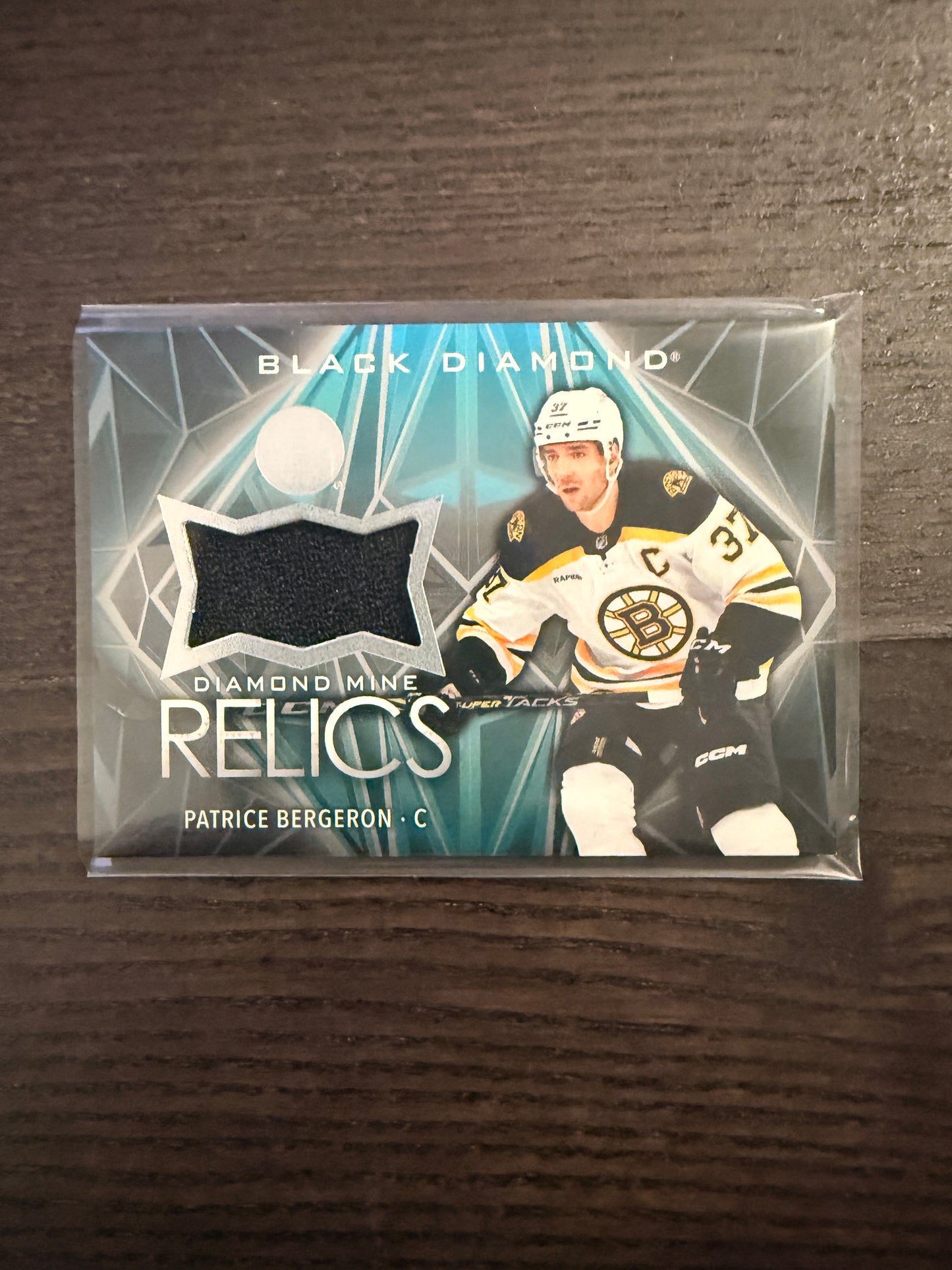 2024/25 UD Black Diamond Mine Relics Patrice Bergeron