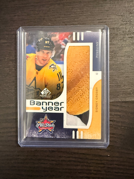 2024-25 SP Game-Used Banner Year Sidney Crosby  – Penguins