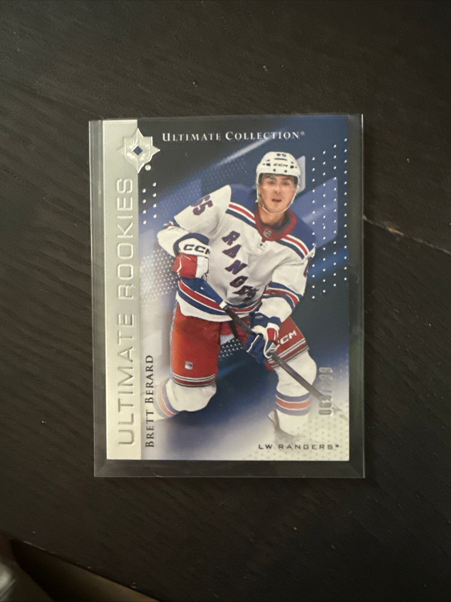 2024-24 Ultimate Rookies Brett Berard 69/299 RC Rangers