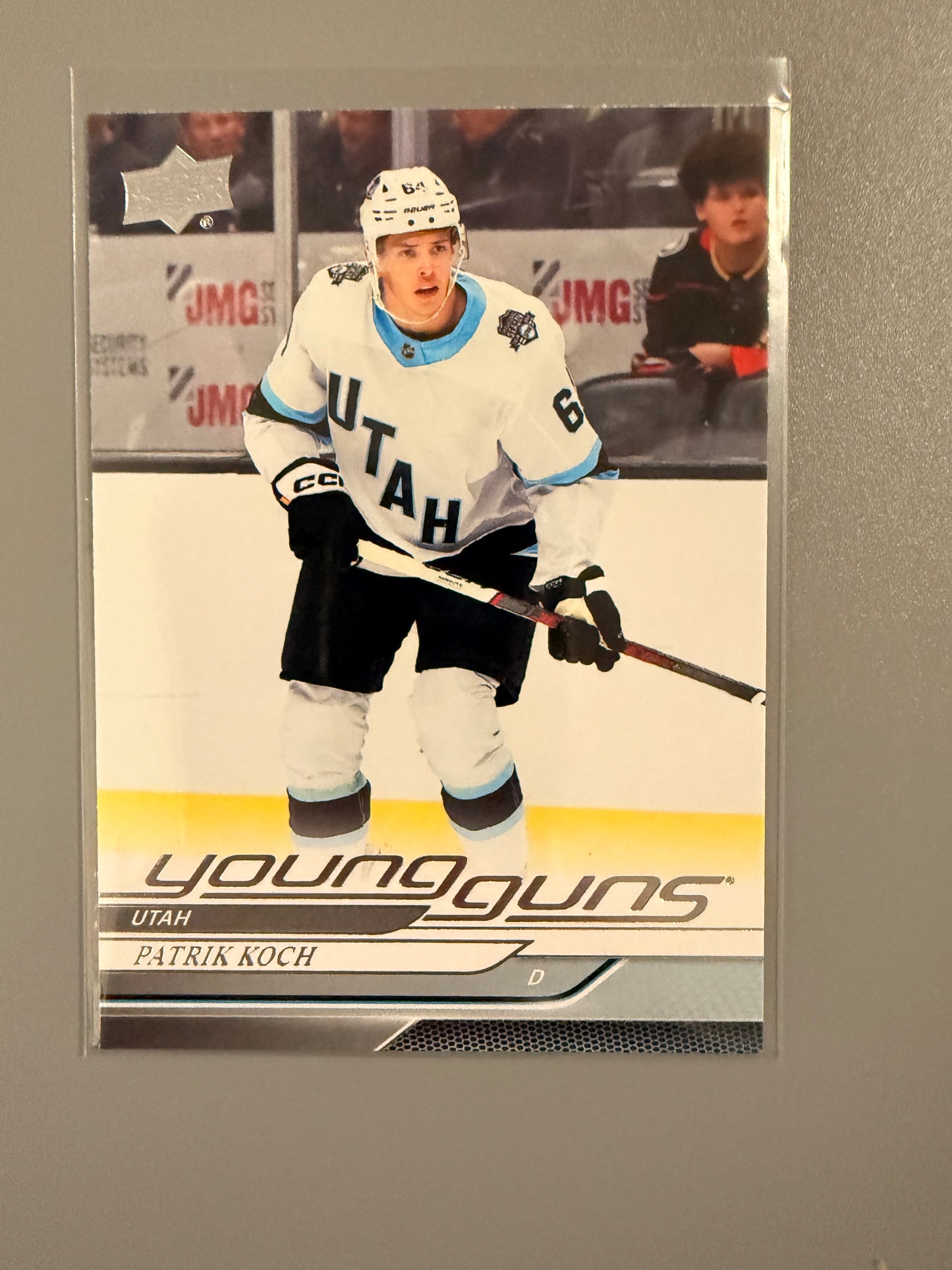 2024-25 Series One Young Guns Patrick Koch RC 453 Mammoth
