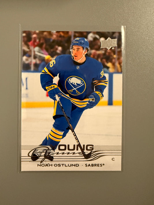 2025-26 Series One Young Guns Noah Ostlund RC 219 Sabres