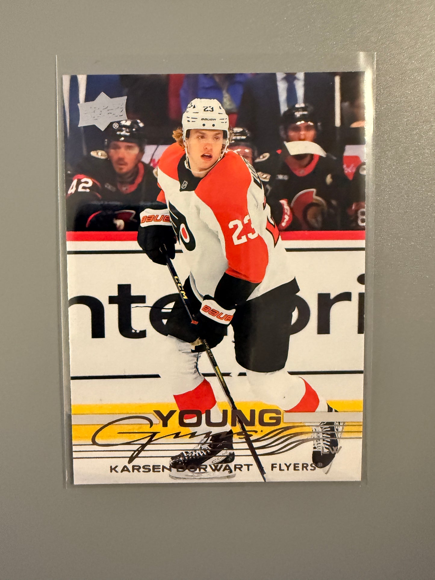 2025-26 Series One Young Guns Karsen Dorwart RC 210 Flyers
