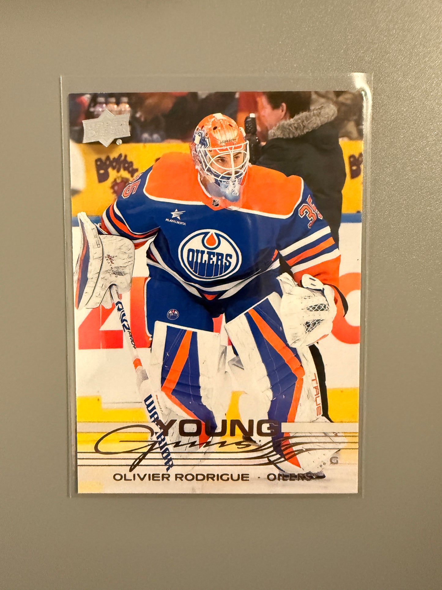 2025-26 Series One Young Guns Olivier Rodrigue RC 203 Oilers