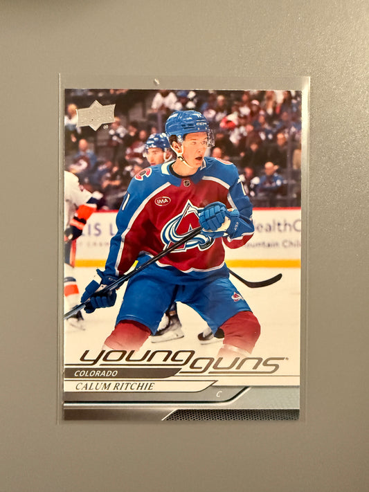 2024-25 Series Two Young Guns Calum Ritchie RC 477 Avalanche