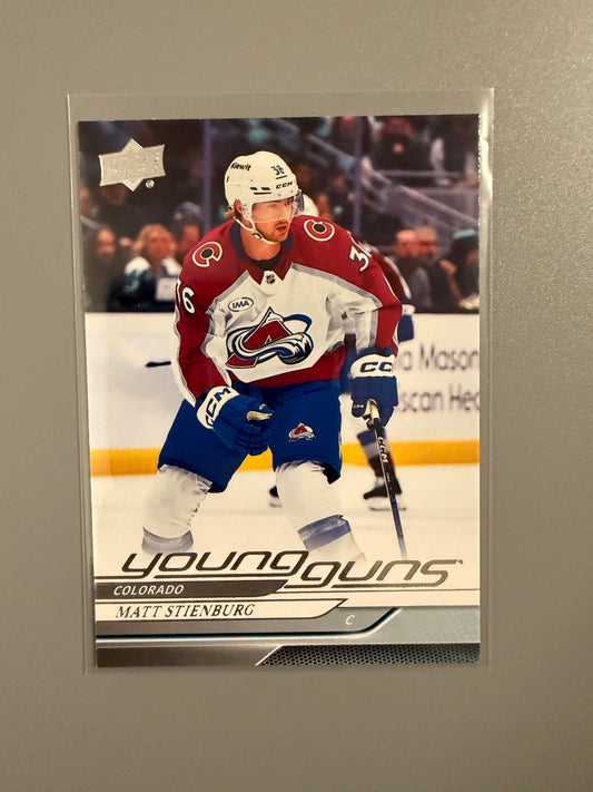 2024-25 Series Two Young Guns Matt Stienburg RC 486 Avalanche