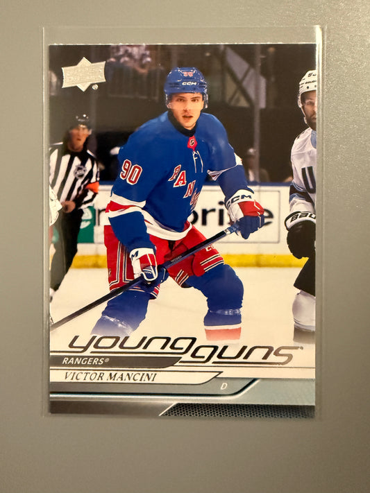 2024-25 Series Two Young Guns Victor Mancini RC 464 Rangers