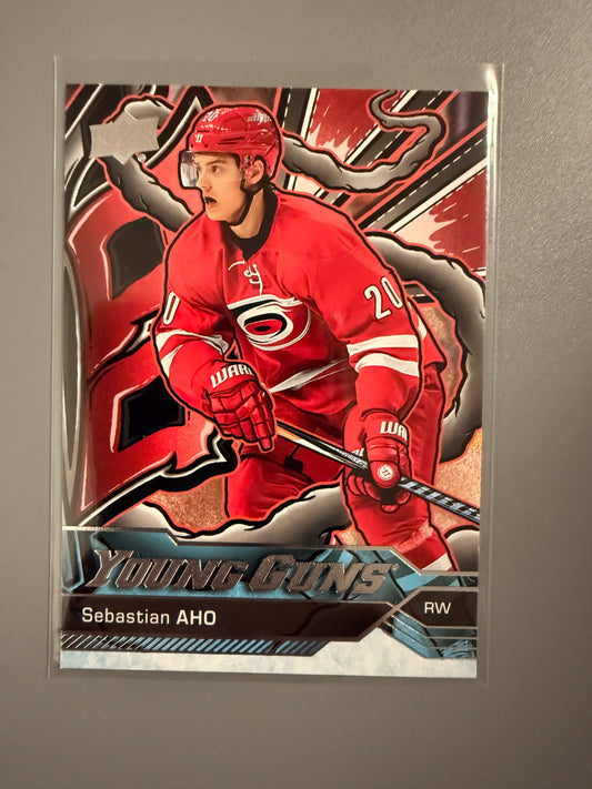 2024-25 Series Two Young Guns Sebastian Aho RC 210 Hurricanes