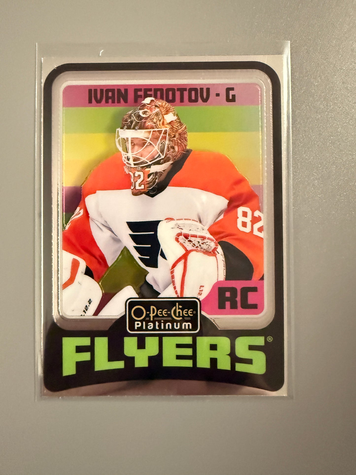 2024-25 O-Pee-Chee Platinum Rainbow Variant Ivan Fedotov RC R72 Flyers