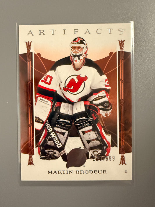 2022-23 Artifacts Bronze Martin Brodeur 223/599 168 Devils