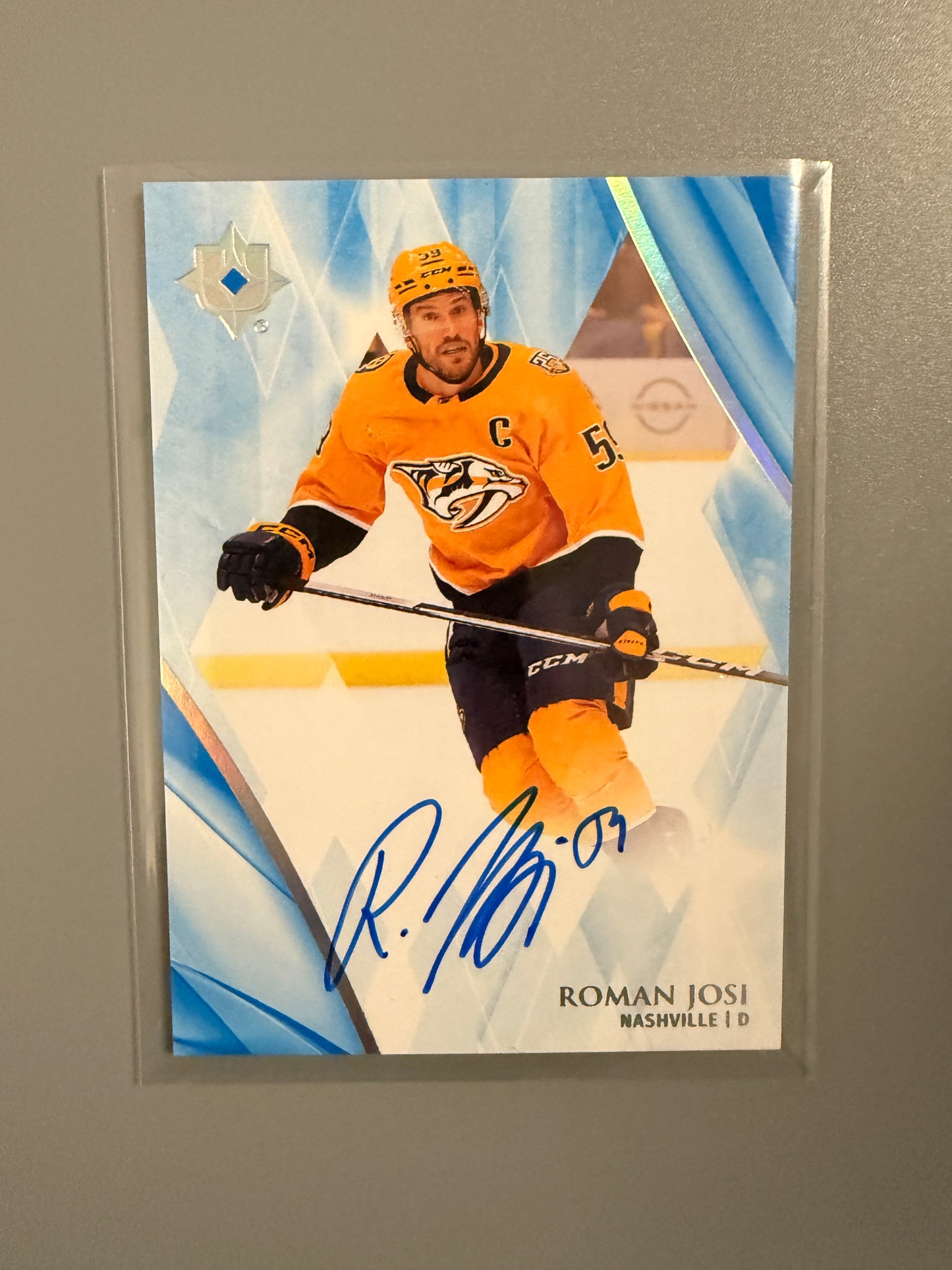 2023-24 Ultimate Collection Roman Josi Autograph 14 Predators