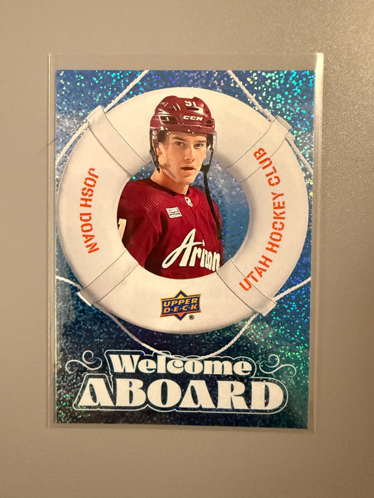 2024-25 Series Two Welcome Aboard Speckled Variant Josh Doan RC WA-11 Mammoth
