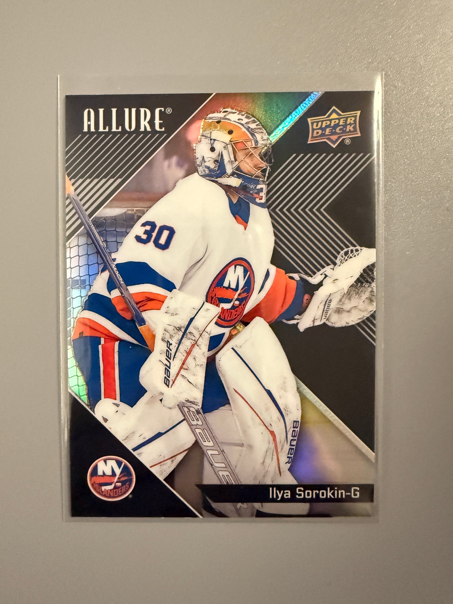 2024-25 Allure Black Rainbow Ilya Sorokin 40 Islanders