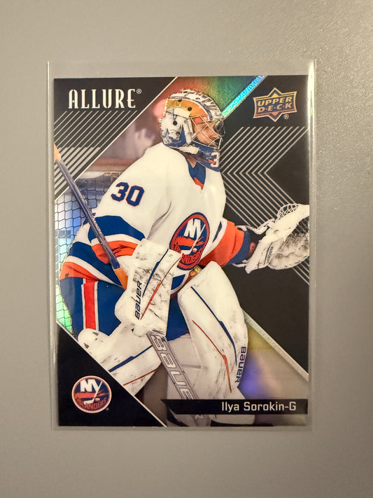 2024-25 Allure Black Rainbow Ilya Sorokin 40 Islanders