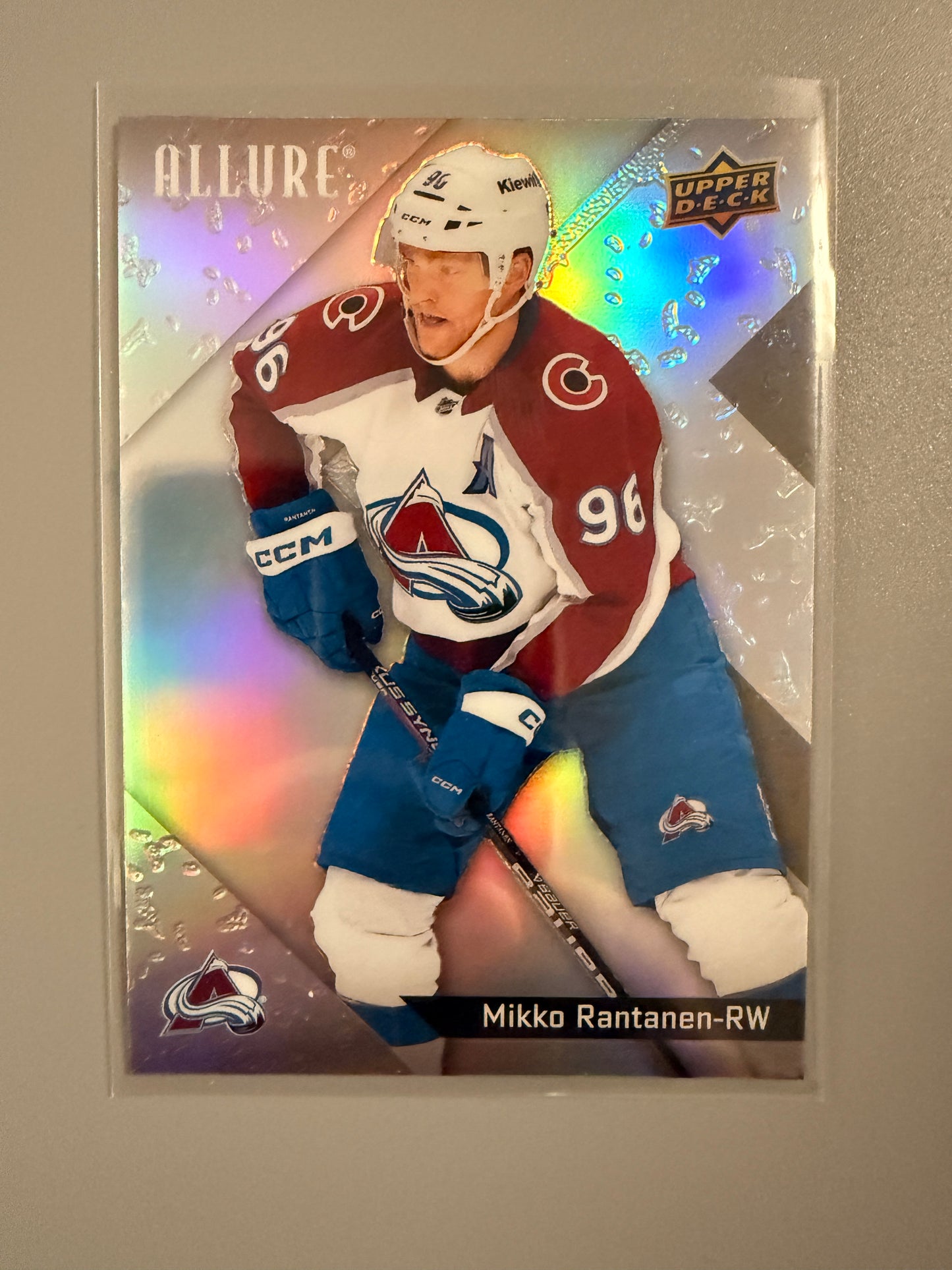 2024-25 Allure Glitter Bomb Mikko Rantanen 72 Avalanche