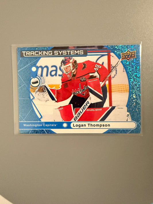 2025-26 Series One Tracking Systems Speckled Variant Logan Thompson TS-29 Capitals